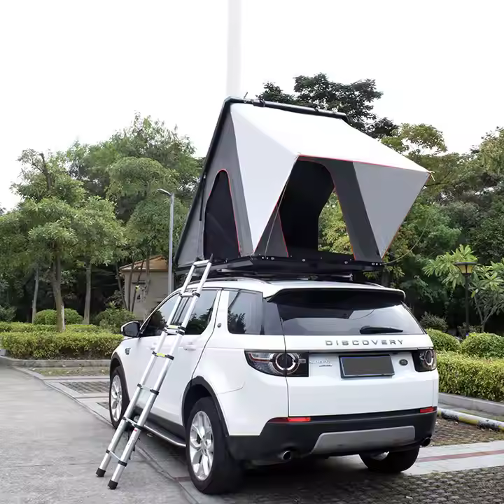Aluminum Shell Triangle Roof Top Tent