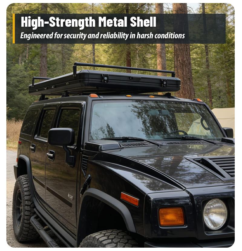 High-Strength Metal Shell