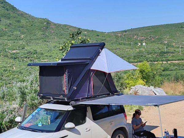 Aluminum Straight Roof Top Tent - Image 3