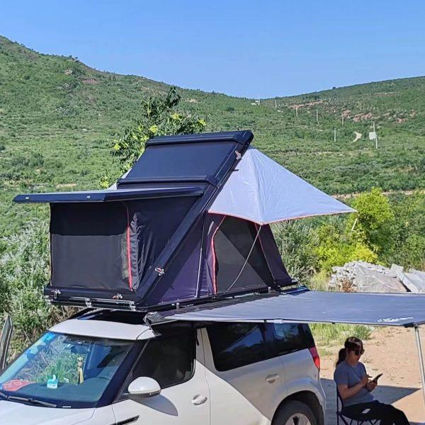Aluminum Straight Roof Top Tent