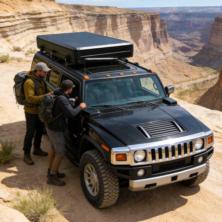 Aluminum Hard Shell Roof Top Tent | Elevated 2-3 Person RTT