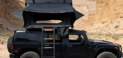 Aluminum Hard Shell Roof Top Tent (2-3 Person)-4