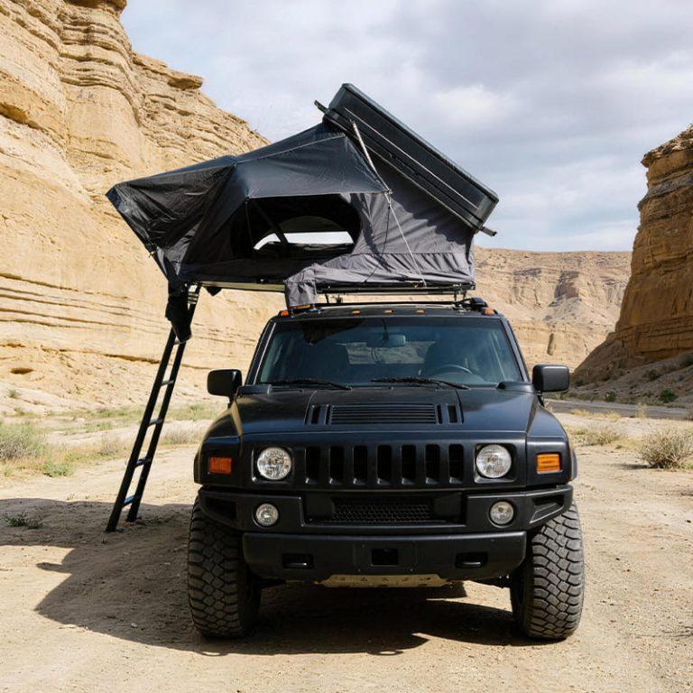 Aluminum Hard Shell Roof Top Tent | Elevated 2-3 Person RTT