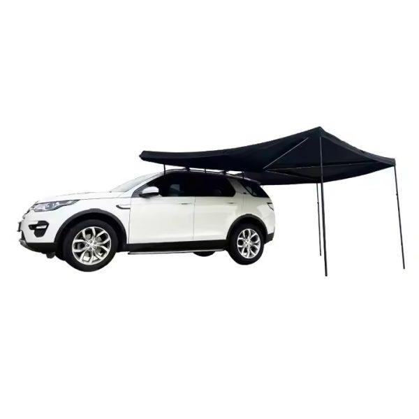 270 Degree Car Awning 2.5m Aluminum Alloy Manual Shade Shelter with LED Lighting​​ - Image 3