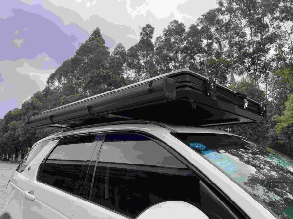 Car Awning Waterproof UV Resistant Retractable Side Shade - Image 2