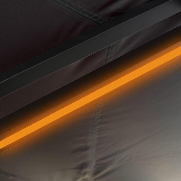 360° Full LED Strip Fan Car Awning Factory for SUV/RV - Image 9