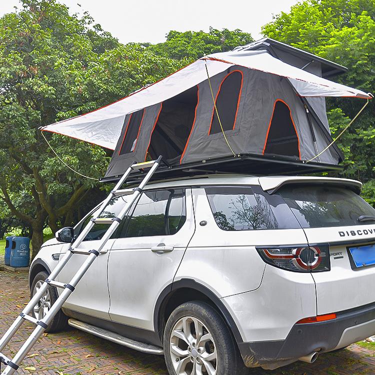 The Ultimate Hard Shell Foldable Roof Top Tent? A Deep Dive into the EVERLEAD Advantage 1 EVERLEAD hard shell foldable roof top tent deployed on an SUV for camping