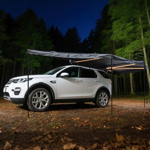 360° Full LED Strip Fan Car Awning Factory for SUV/RV - Image 4