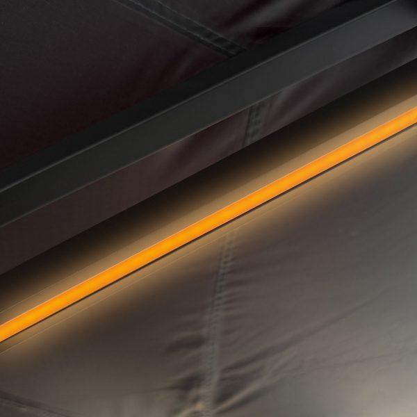 180 ° Foldable Waterproof Full Light Strip Fan-shaped Car Side Tent - Image 5