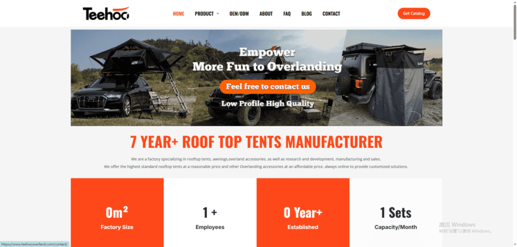 TEEHOO Overland Homepage Photos