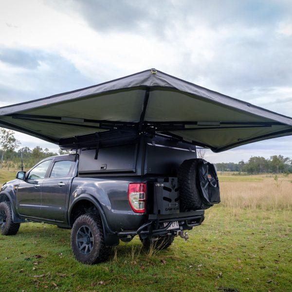 Vehicle Awnings 7 270 degree freestanding awning batwing style heavy duty