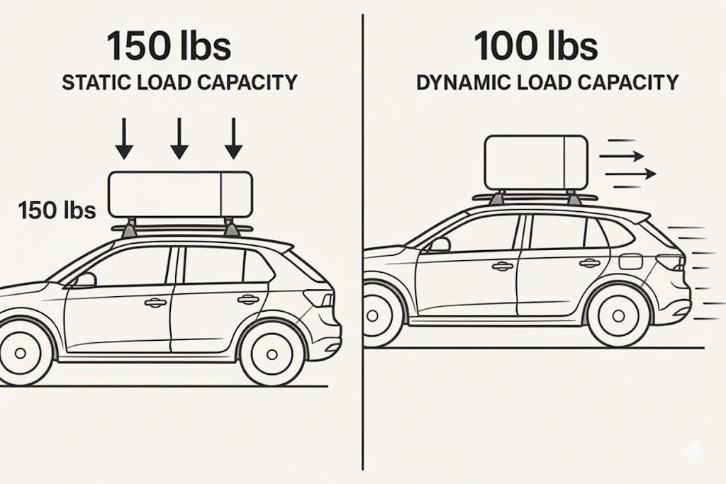 Can My Car Handle a Roof Top Tent? 2025 Compatibility Guide 1 Dynamic vs. Static Weight