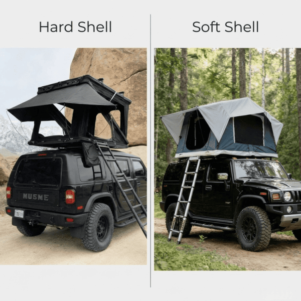 Hard Shell vs Soft Shell Roof Top Tent: Clear Verdict