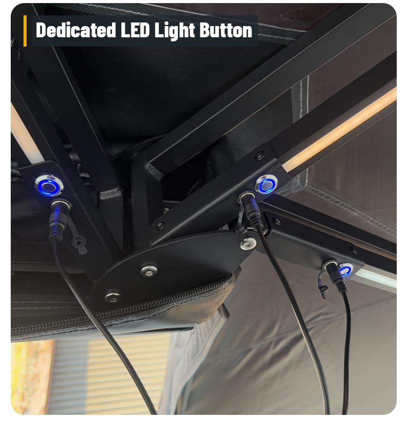 Dedicated LED Light Button