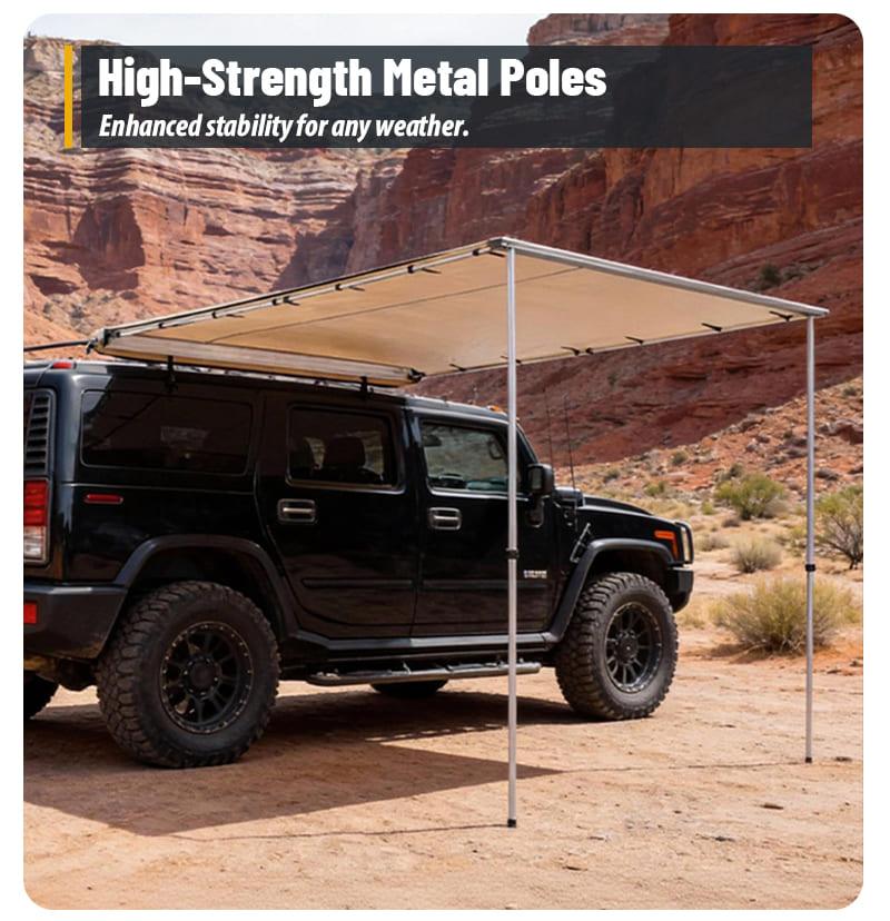 High-Strength Metal Poles