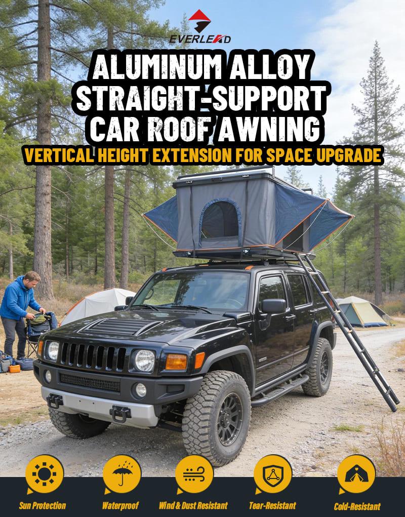 Pop Up Roof Top Tent Aluminum Vertical Lift RTT