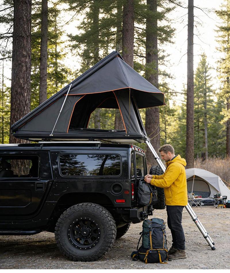 SUV Camping Roof Tent (2)