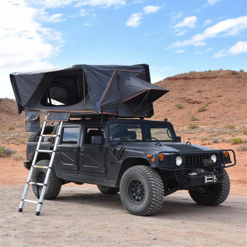 Side Opening Roof Top Tent | 4 Person Hard Shell RTT