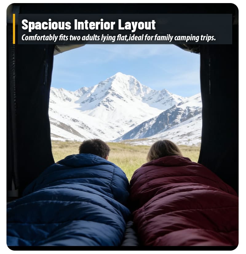 Spacious interior Layout