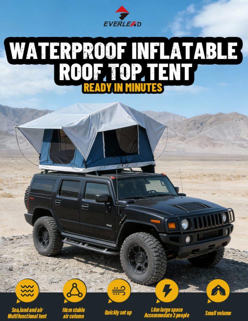 Waterproof Inflatable Roof Top Tent