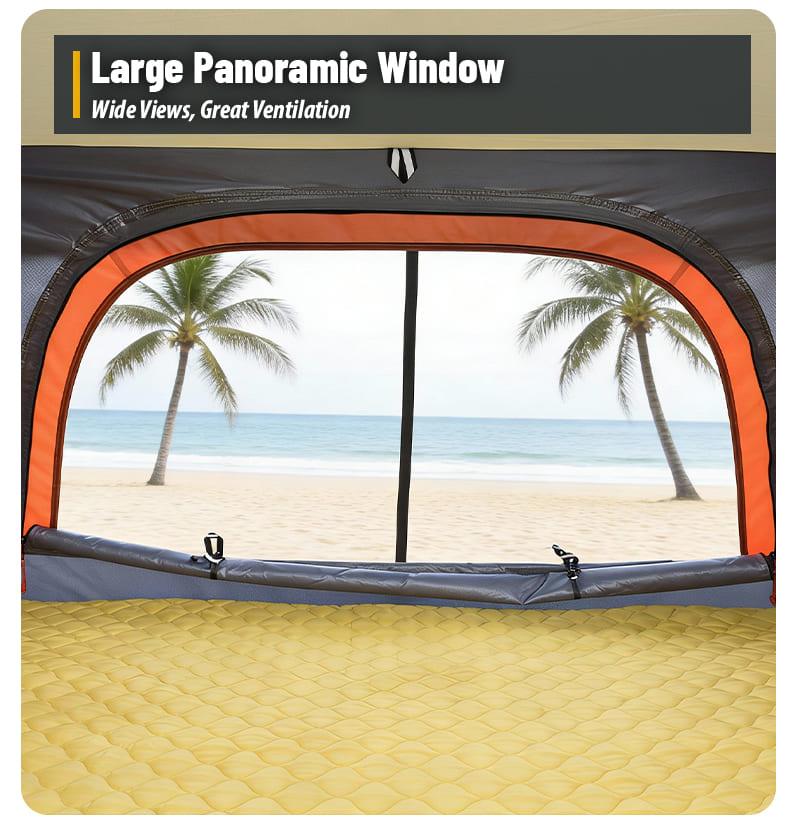 Wide Views, Great Ventilation Large Panoramic Window