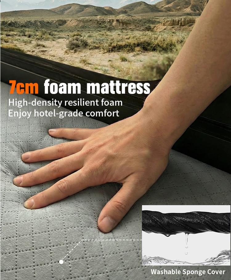 7cm high-density foam mattress