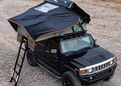 X-Frame ABS Roof Top Tent-4