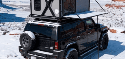 Roof Top Tent Winter Camping (2)