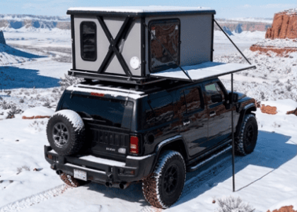 Roof Top Tent Winter Camping (2)
