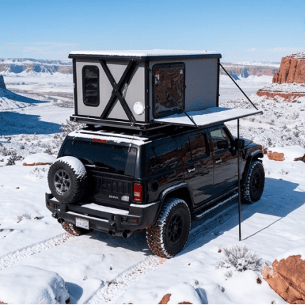 Roof Top Tent Winter Camping (2)