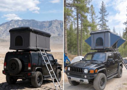 ABS vs Aluminum Rooftop Tent