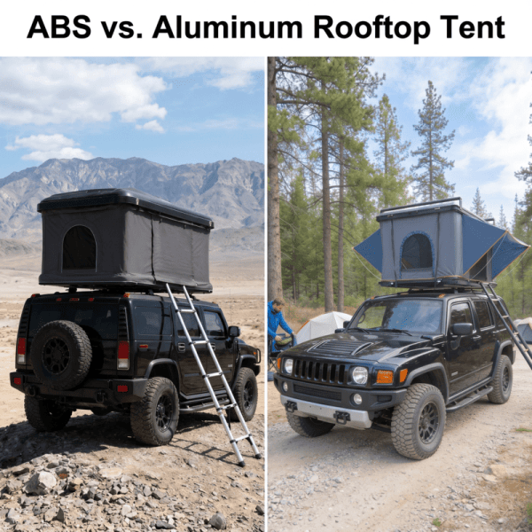What Are the Differences Between ABS and Aluminum Rooftop Tents?