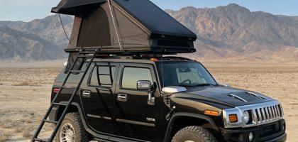 Elevated Wedge Stargazing Rooftop Tent