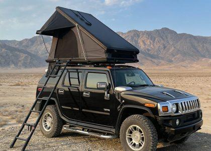 Elevated Wedge Stargazing Rooftop Tent