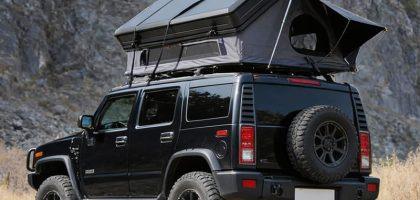 High-Capacity Fold-Out Stargazing Rooftop Tent