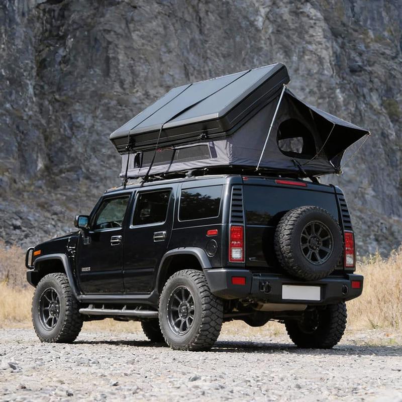 High-Capacity Fold-Out Stargazing Rooftop Tent