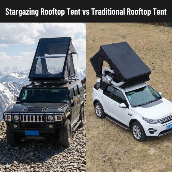 Stargazing Rooftop Tent vs Traditional Rooftop Tent Guide