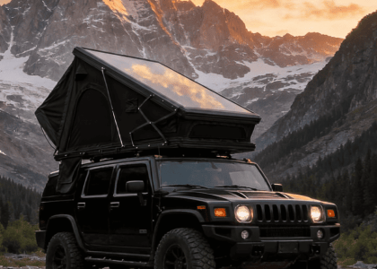 X-Frame Hard Shell Stargazing Rooftop Tent